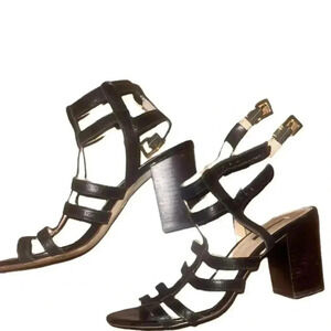 Louise Et Cie Anja Black Strappy Gladiator Sandals